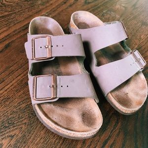 Arizona Birkenstock size 37 (stone)